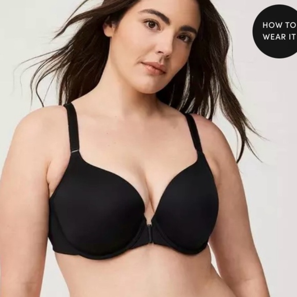 NWT torrid Ultimate Smoothing‎ T-shirt Front Close Bra